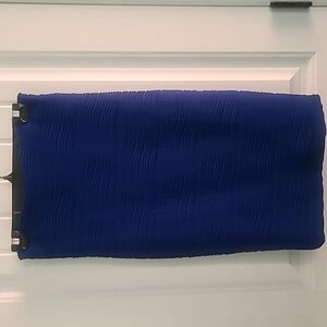Royal Blue Pencil Skirt